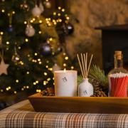 Winter’s Night Home Fragrance Collection, available in Forest Frost and Rowanberry Embers; Candle and Reed Diffuser, £25 each, ARRAN Sense of Scotland.
