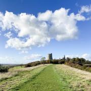 Hadleigh Castle was built during the reign of Henry III and overlooks the Thames Estuary (c) Andrew Millham