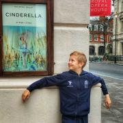 Hudson's first Royal Ballet performance was in Cinderella. Photo: Vicki Miller