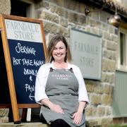 Naomi Newton at Farndale village shop. (c) Michelle Maddison