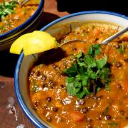 Morrocan-spiced Vegetable Soup.