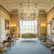 The drawing room was very much a statement of wealth and taste