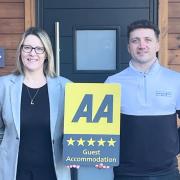 Woodlands Accommodation at Glen Lodge in Bawburgh has received a five-star AA rating