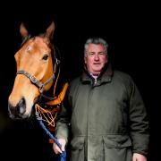 Paul Nicholls pictured with Bravemansgame who will be looking to go one better in ther 2024 Gold Cup.