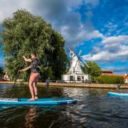 Paddleboarding on the Broads with Go Paddle.