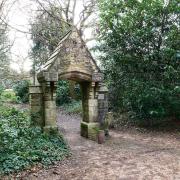 The County Gate today, rebuilt in Branksome Park.