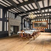 The Banqueting Room was built around 1460 and known as the Grand Parlour, for entertaining guests of a similar status. It is now used for weddings.