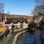 The Grade 2 Listed Building, Beck Isle thatched cottage in Thornton Le Dale
