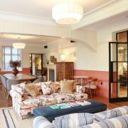The drawing room is perfect for afternoon tea or small meetings