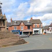The Cross at the heart of Lymm village.