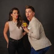 Lindsey and Russell Kane and Jolt.