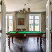 The games room in The Manor House, Hurstpierpoint