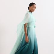 Aspen cape dress £299