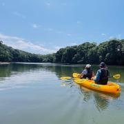 Kayaking on the Helford River