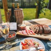 Wine and food pairings at Cobble Hill.