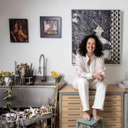 Artist Frances Featherstone