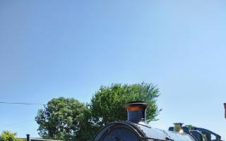 A Blue Anchor steam train. Photo: Rachel Mead