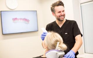 Dr Malcolm Campbell, who along with wife Katie, founded Springmount Dental and Aesthetics
