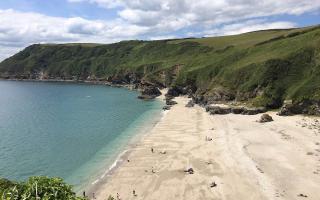 Lantic Bay was listed as one of the best UK beaches 'off the beaten track'