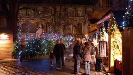 Get ready to enjoy the festive hustle and bustle of the famous Winchester Christmas Market