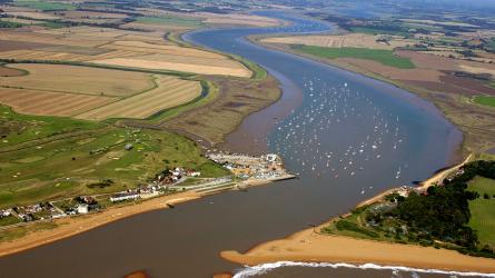 The River Deben estury at Felixstowe, part of Hydrocycle. Photo: EADT archive/Mike Page