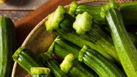 Courgettes are plentiful so Sam suggests making a piccalilli. Photo: Brent Hofacker/Getty Images