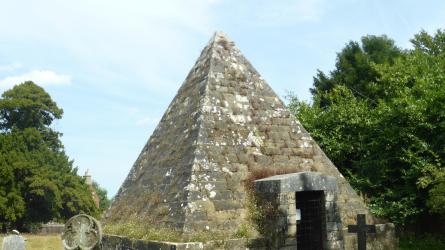 The pyramid mausoleum where John 'Mad Jack' Fuller is buried. (c) Fiona Barltrop