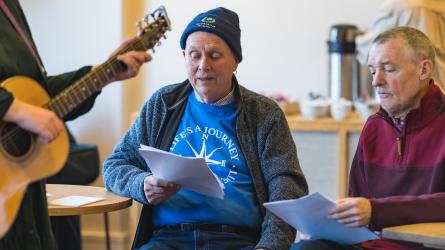 Norwich Theatre runs sessions for people living with mild to moderate dementia.Photo: Richard Jarmy Photography
