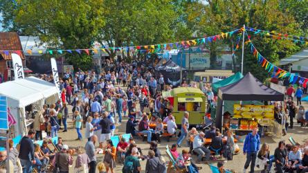 Aldeburgh Food and Drink Festival at Snape Maltings attracts thousands of people. Photo: Archives