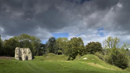 Merdon Castle near Winchester, Hampshire