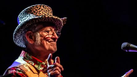 The unmistakable, irrepressible Noddy Holder who got back on stage in concert with Tom Seals this summer. Ron Milsom Photography