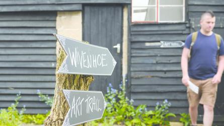 The Wivenhoe Art Trail takes place twice a year. Credit: Noah Carter