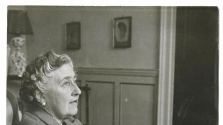Agatha would plan her novels in secondhand exercise books and jotters. Photo: Mathew Prichard and the Christie Archive Trust