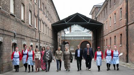 Call The Midwife Location tour and new gallery launched by the Cast at The Historic Dockyard Chatham