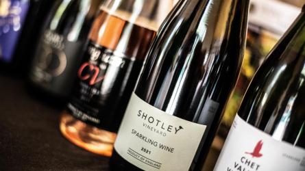 Shotley Vineyards has a range of high quality wines. Photo: Sarah Lucy Brown