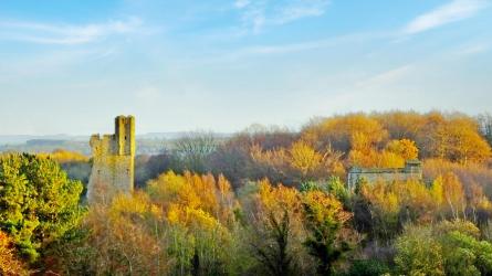 Autumn glorious- Helmsley Castle in autumn is a fine sight - photographed by Yorkshire Life reader Tim Dunn