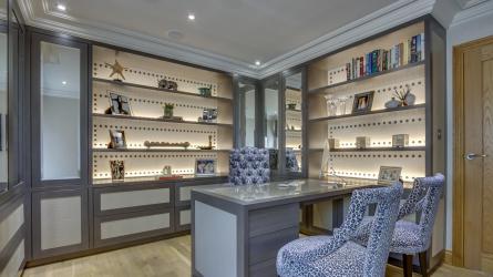 The home office is going nowhere fast according to Tobias Oliver Interiors