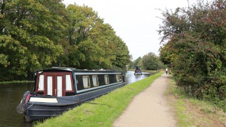 Walkway along the Leeds and Liverpool canal in Burscough. PHOTO: Kirsty Thompson