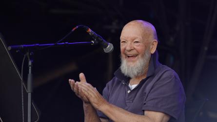 The founder of the Glastonbury Festival Michael Eavis who has been made a Knight Bachelor in the New Year Honours list, for services to music and to charity