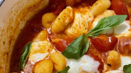 Chorizo and Mozzarella Gnocchi