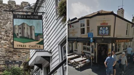 The Ypres Castle Inn and The Basketmakers Arms were commended by National Geographic.
