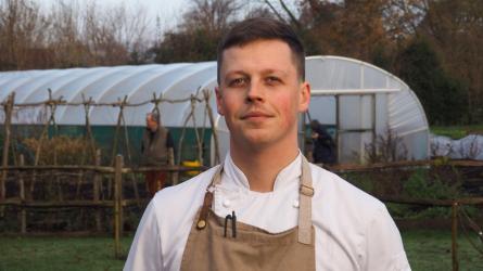 James Chatfield, Head Chef at The Small Holding, Kent